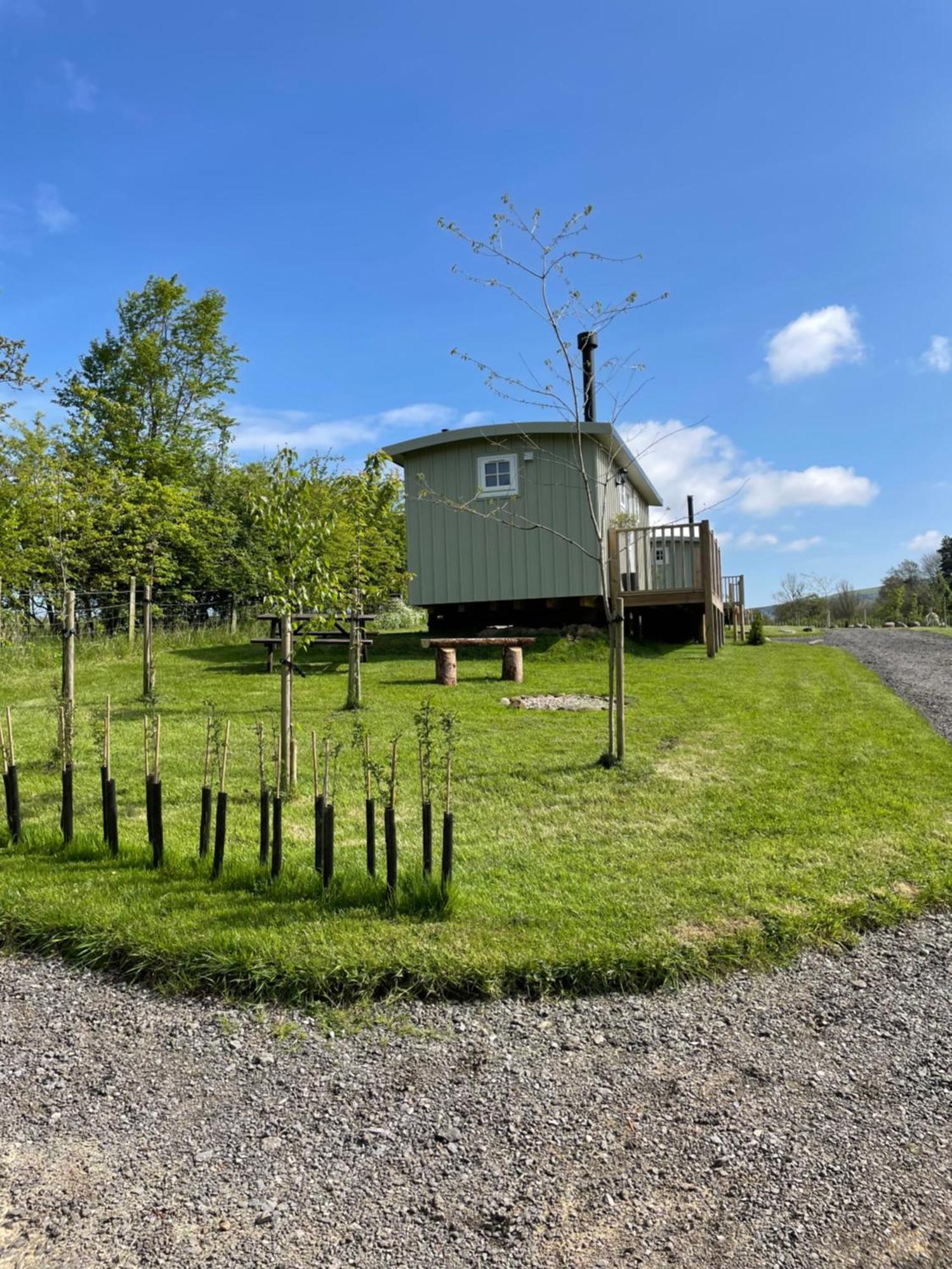 Rosemary Shepherds Hut, Clay Bank Huts Ingleby Greenhow Luaran gambar